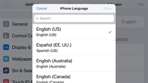 Choose your language .